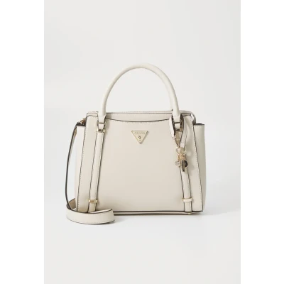Abbildung von Guess Daryna 2 COMP Satchel Handtasche, Damen, Größe: One Size, Bone