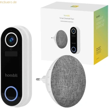 Abbildung von Hombli smarte Türklingel 2 + Gong Smart Home (Außenbereich)