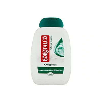 Abbildung von Borotalco Testset Duschgel, Profumo di Original Rinfrescante and Rilassante Body Shower Gel 6 x 450 ml + Italian Gourmet Polpa 400 g