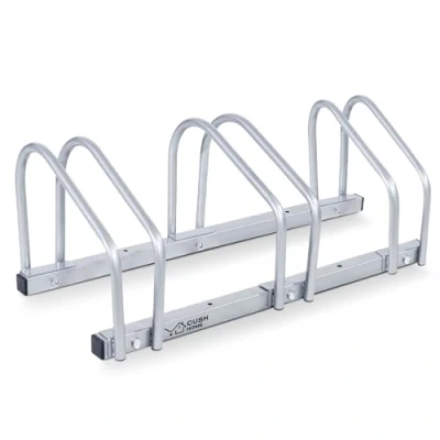 Abbildung von CCLIFE Fahrradständer Boden für Fahrräder bis 65 mm Eisen Fahrradhalter