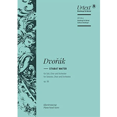 Abbildung von Stabat Mater op. 58 Breitkopf Urtext Klavierauszug (EB 8631): Urtextausgabe. Hrsg. v. Klaus Döge