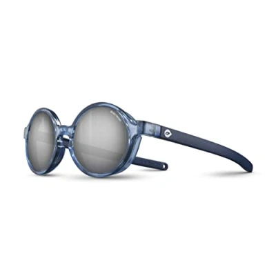 Abbildung von Julbo Unisex Walk Sonnenbrille, Denim Rahmen hellblau, glänzend, durchscheinend/Mattblau, One Size