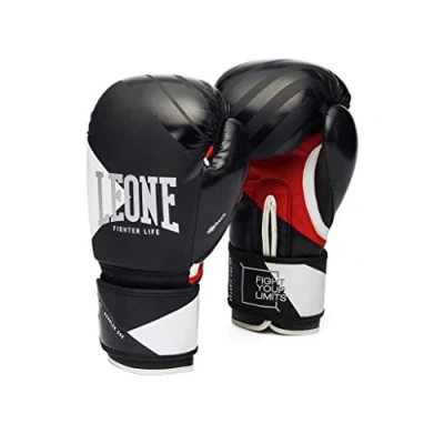 Abbildung von LEONE 1947 Fighter Life Handschuhe, Unisex Erwachsene, Schwarz, 12OZ