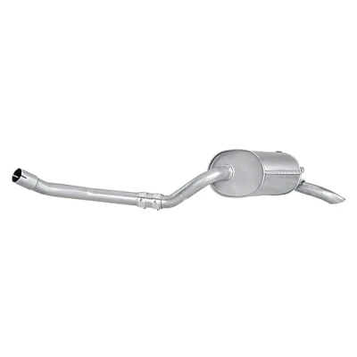 Abbildung von HELLA 8LD 366 033 101 Endschalldämpfer hinten mit Anbauteilen MERCEDES BENZ: 190