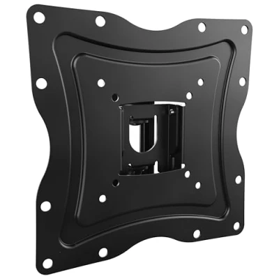 Abbildung von RICOO TV Monitor Wandhalterung Flach Ultra Slim Neigbar für 19 47 Zoll, Universal Halterung N0222, Fernsehhalterung Wand, Fernseher 32 bis 30 Kg, max. VESA 200x200 mm