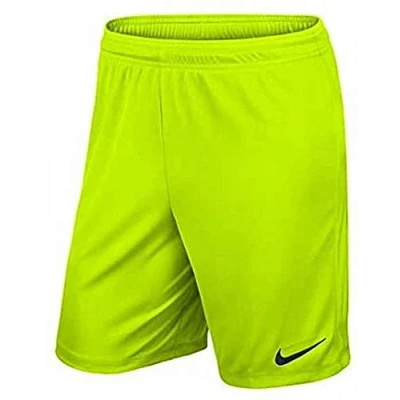 Abbildung von Nike Herren Park Ii Knit Ohne Innenslip Fu ballshorts, Grün (Volt/Black/702), S EU