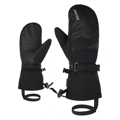 Abbildung von Ziener Damen Kalinda Ski Fäustling/Wintersport wasserdicht, Lange Stulpe, Black, 6,5