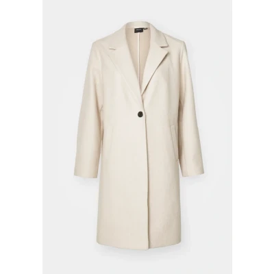 Abbildung von Vero Moda Vmvincemari COAT Klassischer Mantel, Damen, Größe: XS, Oatmeal melange