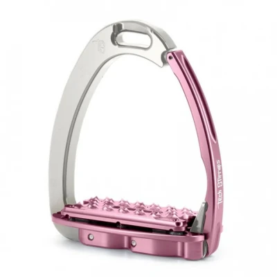 Abbildung von Tech Stirrups Steigbügel Venice Plus EVO Silber Rosa Adult