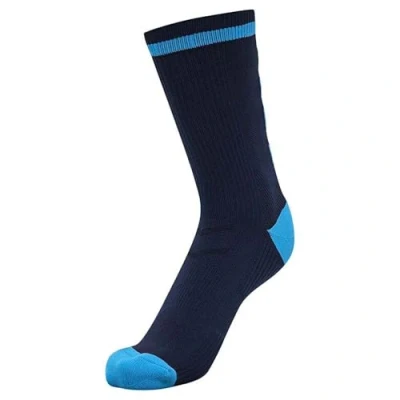 Abbildung von Hummel Elite Indoor LOW PA Sportsocken, Größe: 46 48, Black iris atomic blue