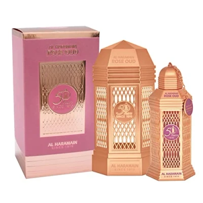 Abbildung von Al Haramain 50 Years Rose Oud Eau de Parfum 100 ml