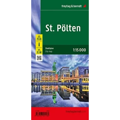 Abbildung von St. Pölten, Stadtplan 1:15.000, freytag &amp; berndt (freytag Stadtpläne)