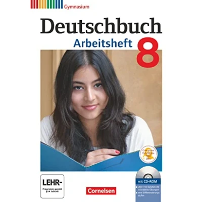 Abbildung von Deutschbuch Gymnasium Allgemeine Ausgabe 8. Schuljahr: Arbeitsheft mit Lösungen und CD ROM