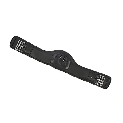 Abbildung von Schockemöhle Dressurgurt Pittsburgh Schwarz/Silber 60cm