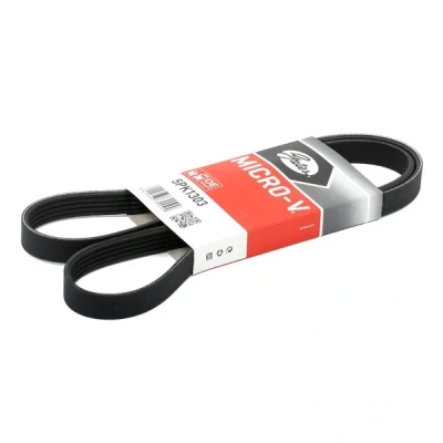 Abbildung von GATES Micro V 5PK1303 Keilrippenriemen 1303 5 Polyester, EPDM (Ethylen Propylen Dien Kautschuk) VOLKSWAGEN: Passat B5 Limousine