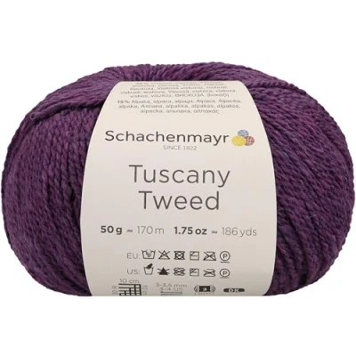 Abbildung von Schachenmayr Tuscany Tweed, 50G violett Handstrickgarne