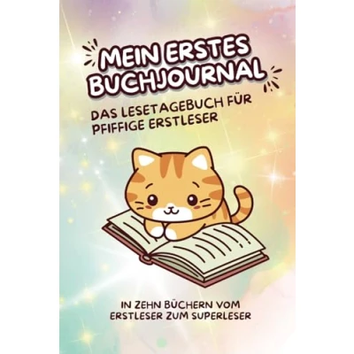 Abbildung von Mein erstes Buchjournal Das Lesetagebuch für pfiffige Erstleser: Ausfüllbuch Kinder; KATZE; Lesemotivation, Leseverhalten und Lesekompetenz ... Anfänger Fortgeschrittene, ab 6 Jahre
