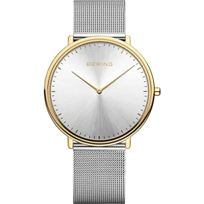 Abbildung von Bering Analog Quarz Uhr, Größe: One Size, Gold