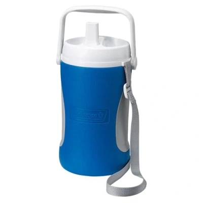 Abbildung von Coleman Performance Kühlflasche 1,8 L Kühlbox, l, Thermoskanne, Wasserspender, Kühleimer für Getränke, blau, one Size