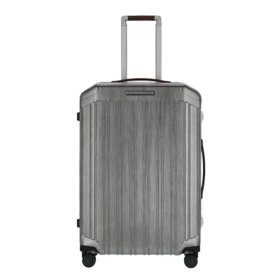 Abbildung von Piquadro Light Frame Medium SIZE Hardside Spinner Trolley Black natural tan, Größe: One Size, tan