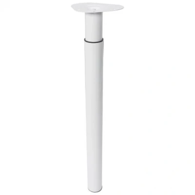 Abbildung von Tischbein verstellbar Weiß Stahl 700 1100 mm Pro Stück