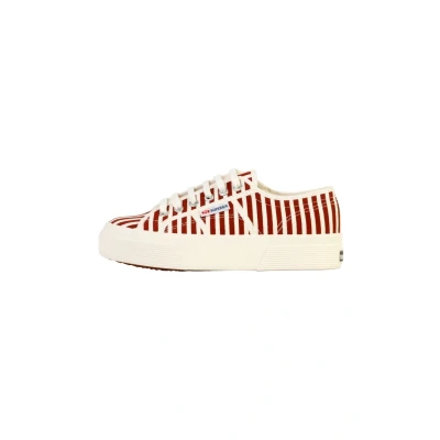 Abbildung von Superga Baskets Sneaker low, Damen, Größe: 38, Blanc cassé rouge Schuhe