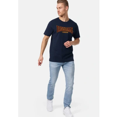 Abbildung von Lonsdale Schmale Passform Classic Tshirt print, Herren, Größe: Medium, Navy