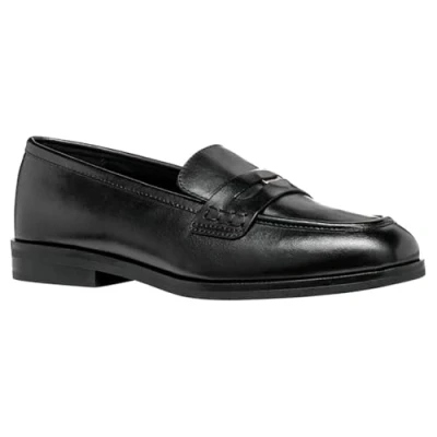 Abbildung von Geox Cloridie Slipper, Damen, Größe: 38, Black Kalbsleder