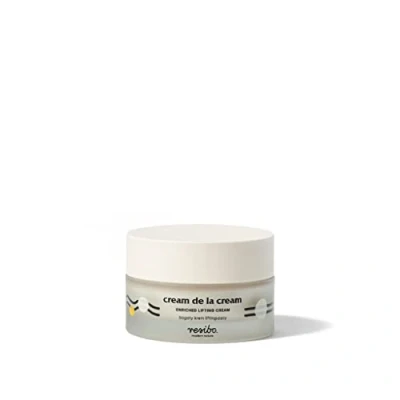 Abbildung von Resibo, Natürliche Lifting Creme Cream de la Cream, Gesichtscreme Naturkosmetik, Gesichtspflege, Anti Aging Pflege, Damen, Feuchtigkeitscreme Gesicht, Hyaluronsäure, 50 ml