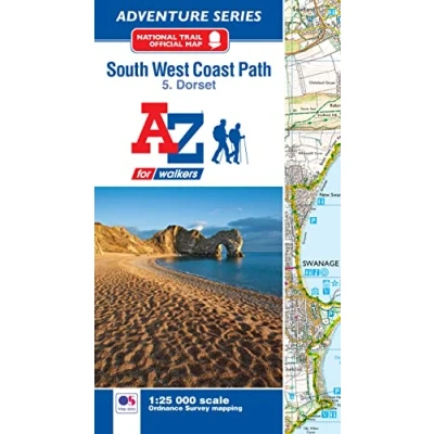 Abbildung von South West Coast Path Dorset National Trail Official Map Dorset: with Ordnance Survey mapping (A Z Adventure Series)