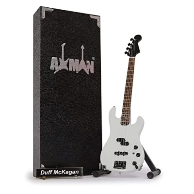 Abbildung von Duff Mckagan Miniatur Gitarren Replik Musikgeschenke handgefertigte Verzierung