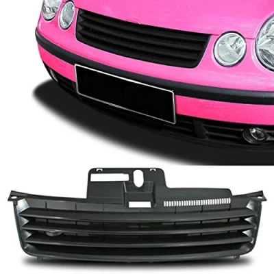 Abbildung von Kühlergrill Sportgrill Schwarz ohne Emblem für Polo 9N ab 2001 2005