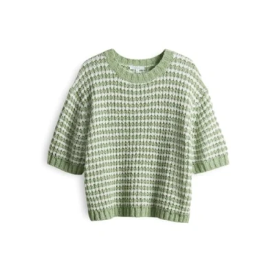 Abbildung von OPUS Palvadora Tshirt print, Damen, Größe: 38, Green glow