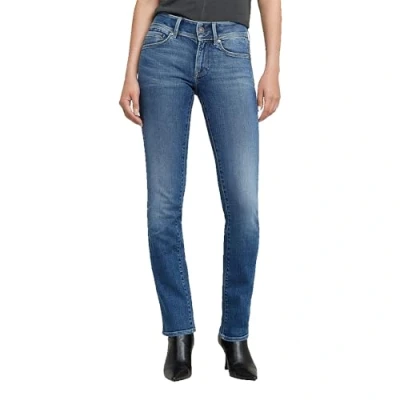 Abbildung von G STAR Midge Slim Straight Jeans Fit, Damen, Größe: 28x30, Faded blue stream