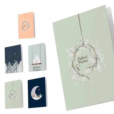 Abbildung von Unicef Pack mit 10 Weihnachtskarten, Ice