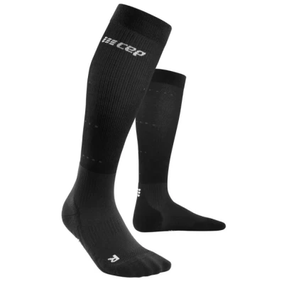 Abbildung von CEP Infrared Recovery Kniestrümpfe, Damen, Größe: Small, black
