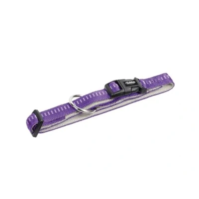 Abbildung von Nobby Halsband Soft Grip, lila L: 30/45 cm, B: 20 mm, 1 Stück