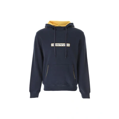 Abbildung von Armani Jeans Authentic Kapuzenpullover, Herren, Größe: Medium, Blue