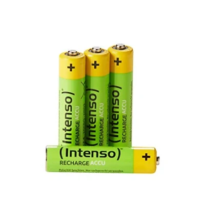 Abbildung von Intenso Energy Eco Wiederaufladbare NiMH Batterie 850mAh HR03 AAA 4er Blister