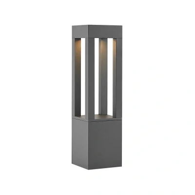 Abbildung von Arcchio LED Pollerleuchte Lienna, Höhe 60 cm, anthrazit, Alu