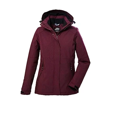 Abbildung von Killtec Kapuze Winterjacke, Damen, Größe: 42, Weinrot