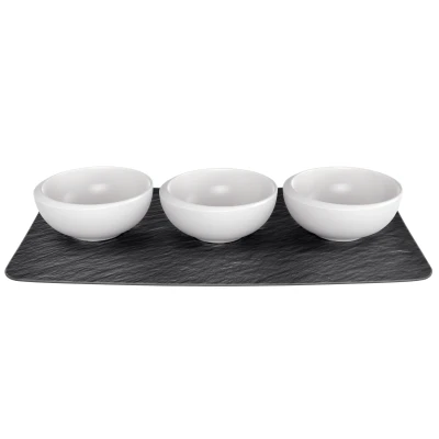 Abbildung von Villeroy und Boch Dipschälchen Set NewMoon 4 teilig