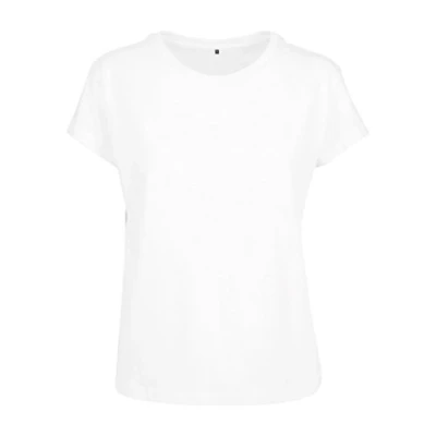 Abbildung von Build Your Brand Damen BY052 Ladies Box Tee T Shirt, White, XL