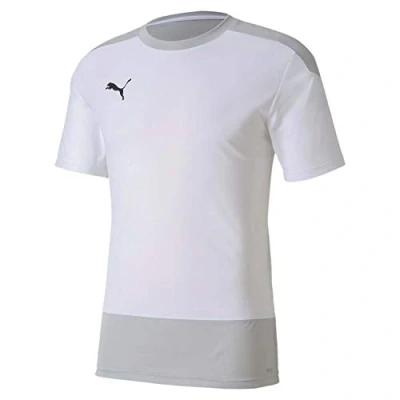 Abbildung von Puma Jungen Teamgoal 23 træningstrøje Jr T shirt, White gray Violet, 164 EU