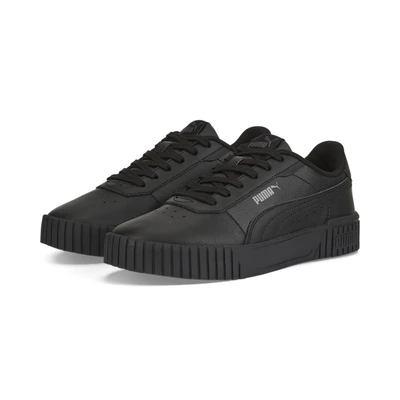 Abbildung von Puma Carina 2.0 Sneakers Damen Schuhe Black/Black/Dark Shadow Größe: 39