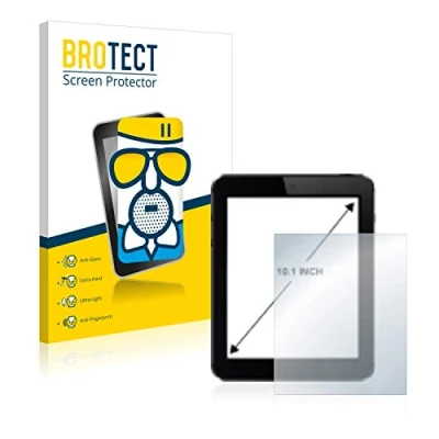 Abbildung von BROTECT 10.1&quot; Entspiegelungs Schutzglas für Tablets mit 10,1 Zoll (221 x 130 mm, 15:9) Schutz Folie Panzerfolie Glas Matt [Kratzfest 9H]