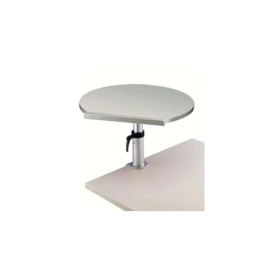 Abbildung von Maul Stehpult Schreibtischaufsatz Tischaufsatz höhenverstellbar Tischerhöhung Aufsatz Monitor Erhöhung Schreibtisch Platte 60x51x2,2 cm (BxTxH), Weiß, 1 Stück