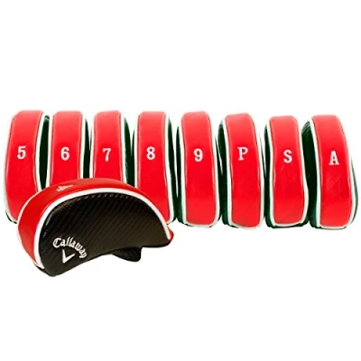Abbildung von Callaway Deluxe Eisenabdeckungen (9 Stück) Rot, S