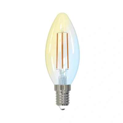 Abbildung von LUUMR Smart LED C35 klar E14 4,2 W Philips Hue Zigbee