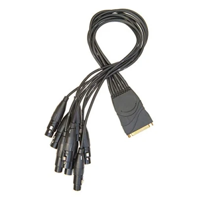 Abbildung von Planet Waves PW XLRFB 01 Modular Snake BreakOut Kabel DB25 Female XLR Male/XLR schwarz